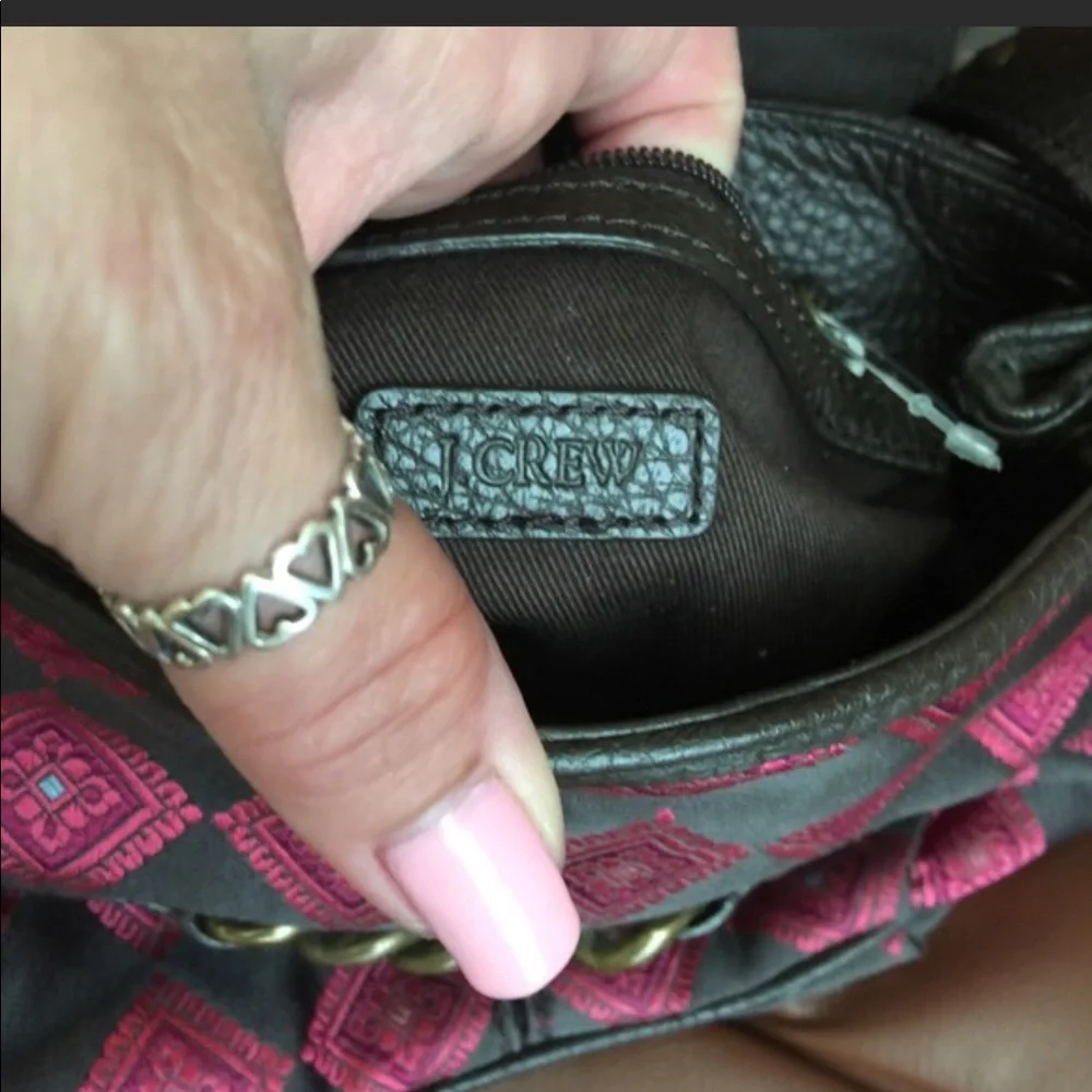 J. Crew  100% Silk Purse